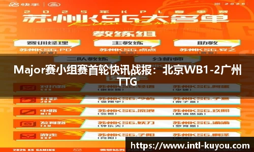 Major赛小组赛首轮快讯战报：北京WB1-2广州TTG